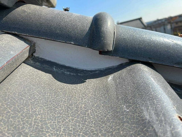 漆喰補填後・別箇所